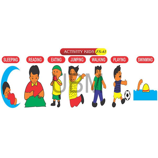 Activity Kids Fs-41 Coloured