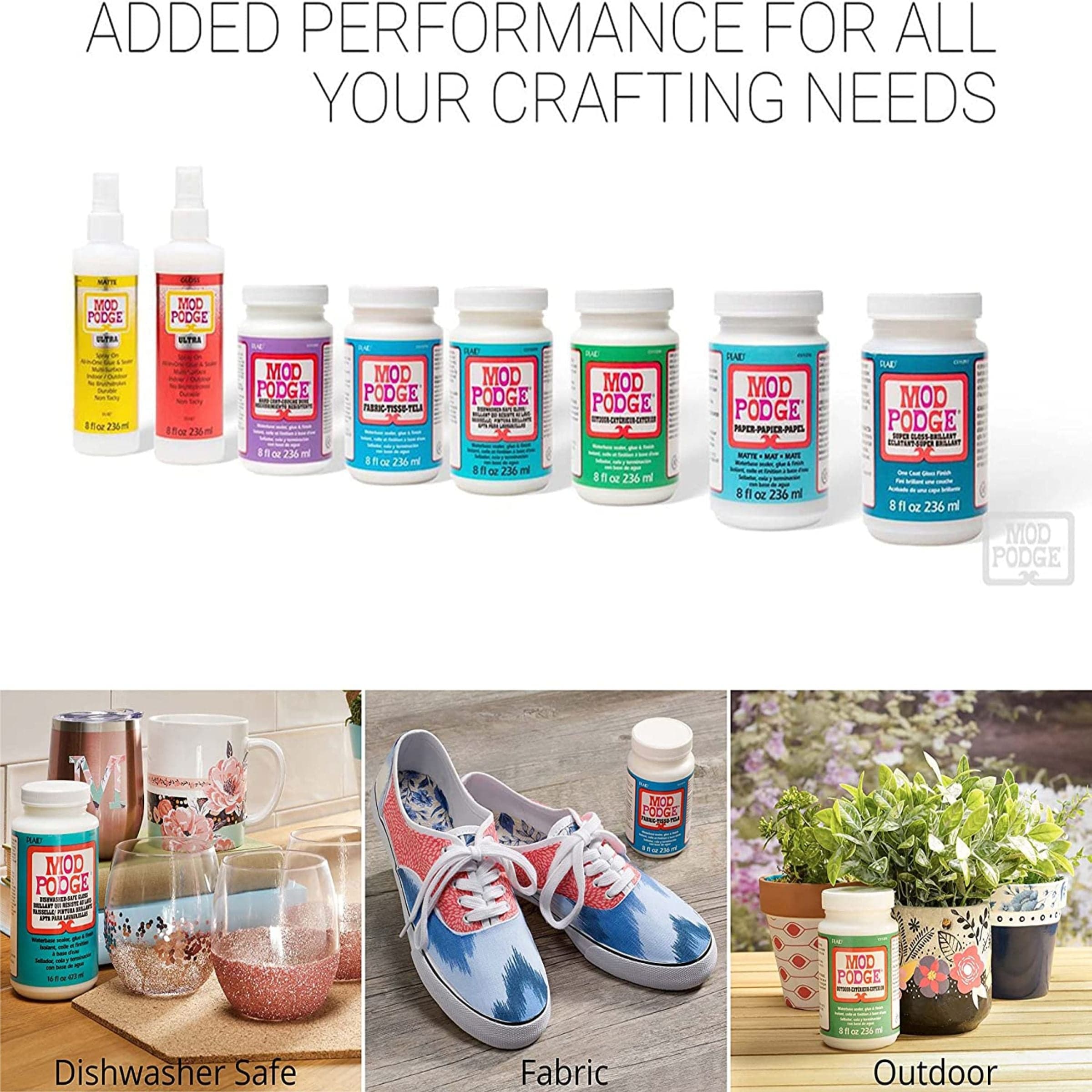 Mod Podge Paper Gloss Art Glue Acid Free 236ml