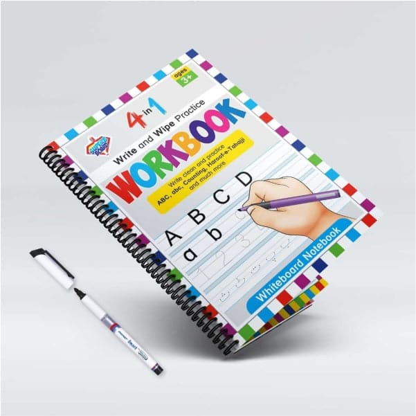 White Board Book 4 In 1