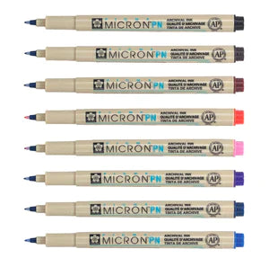 Sakura Pigma Micron Color Bursh Pen Pack of 8 (This item is in stock. If you’d like to order, please contact us on WhatsApp. Orders are placed there, and payment must be made in advance)