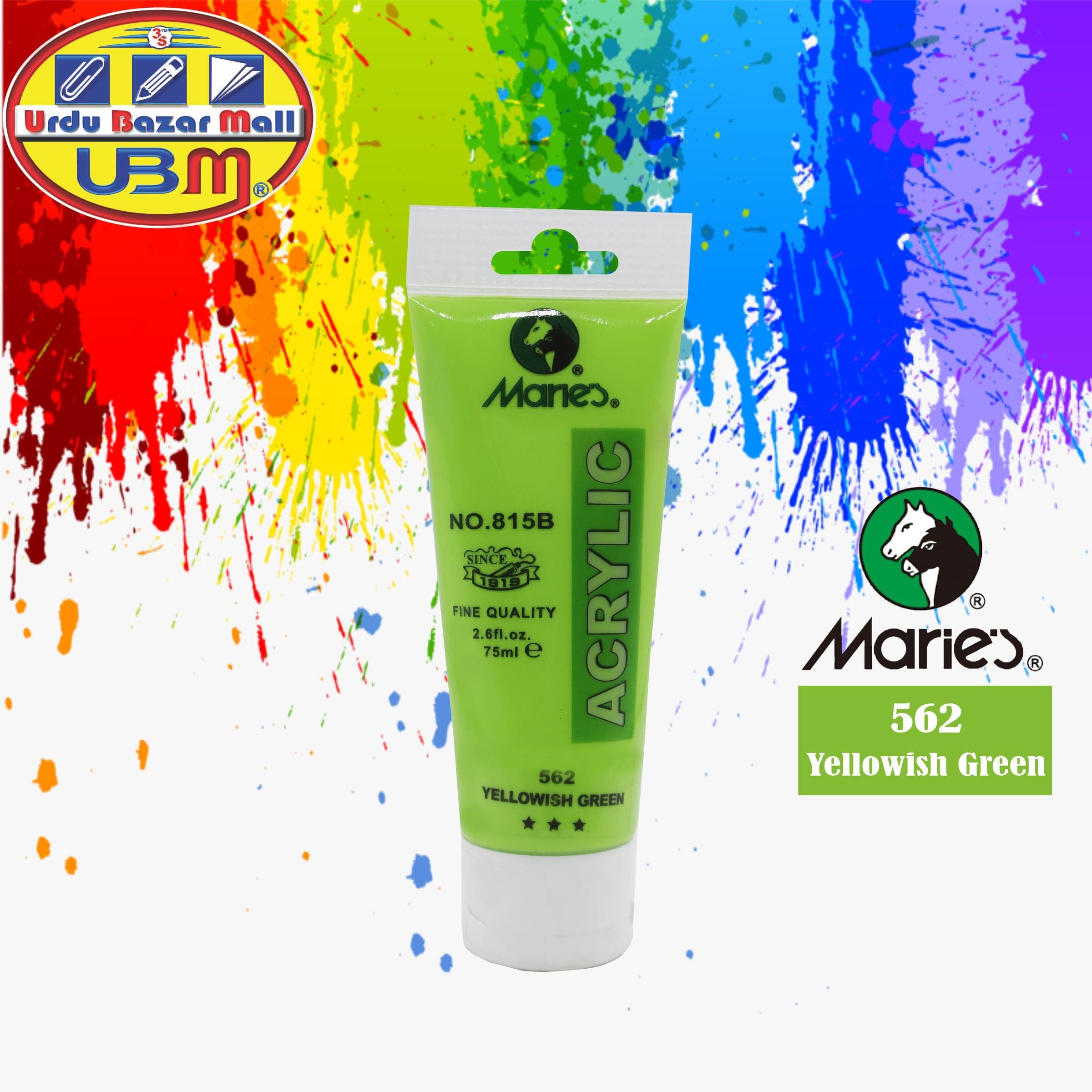 Maries Acrylic Paint Tube 75ml