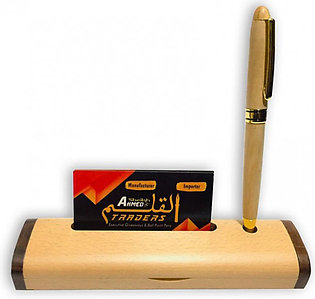 Luxury Wooden Pen & Box with Card Holder Deal no.208