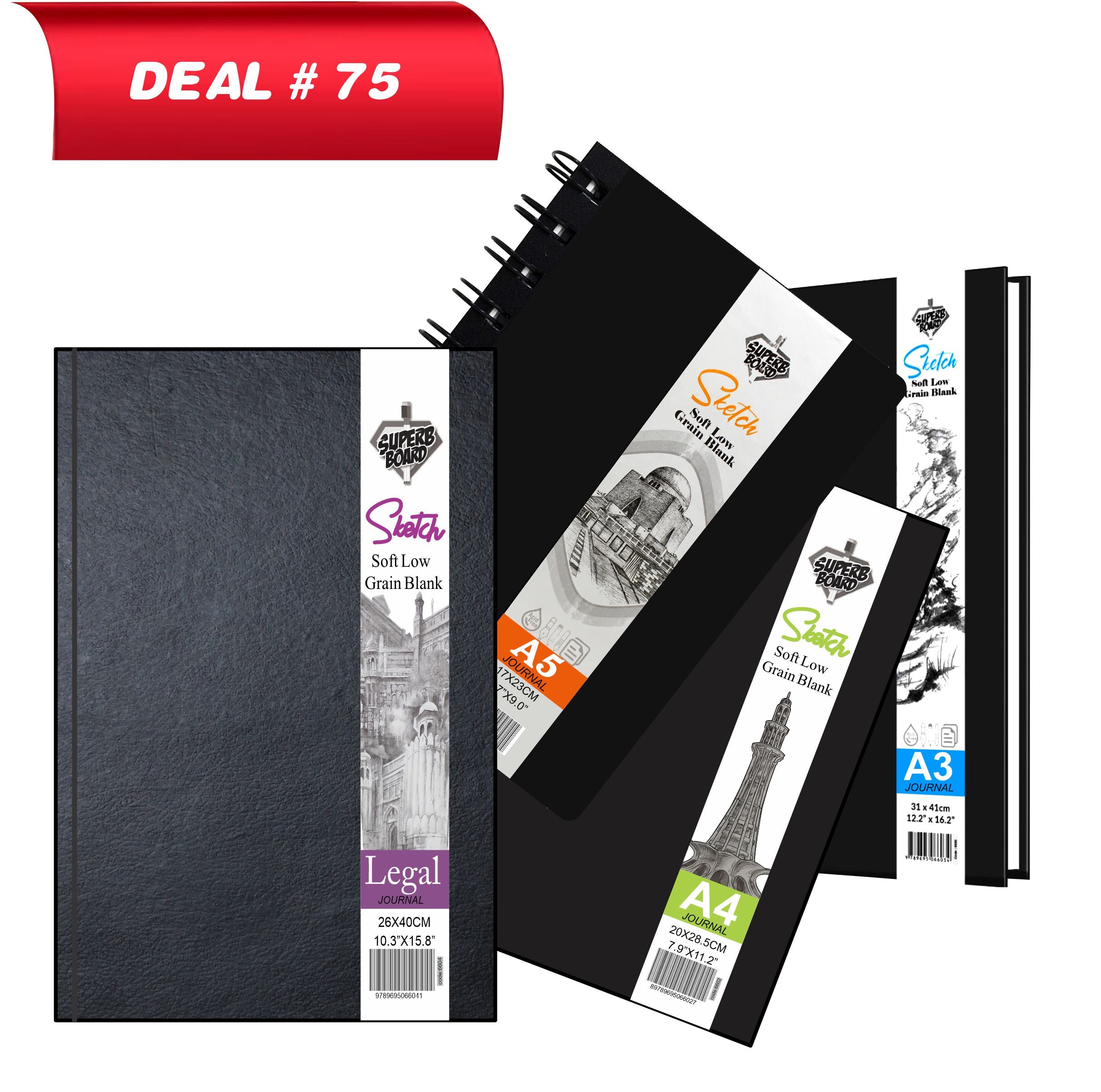 Sketchbooks Deals For Artist's, Deal No.75