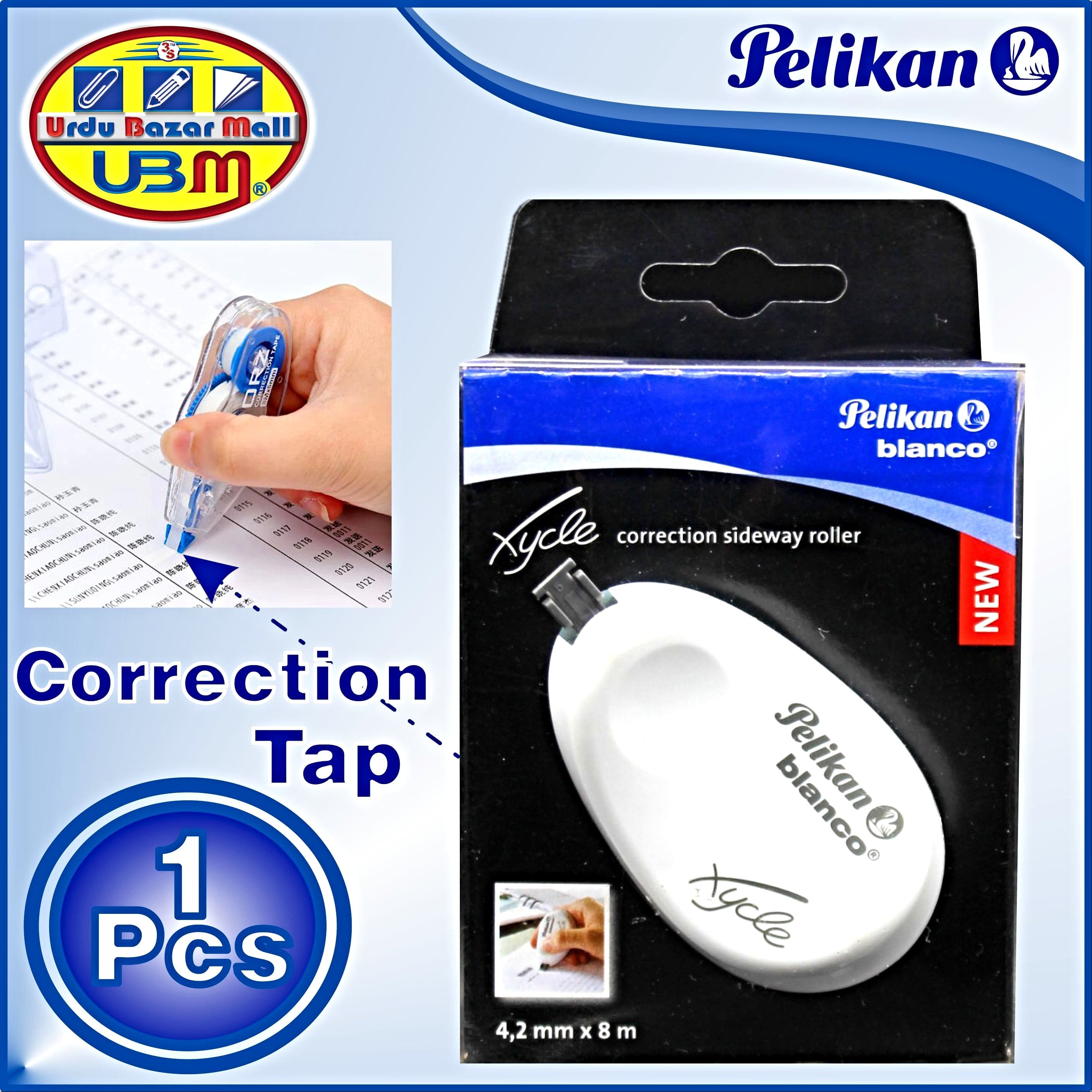 Pelikan Original Correction Tape / Roller 4,2mm x 8m ( 1 Pcs )