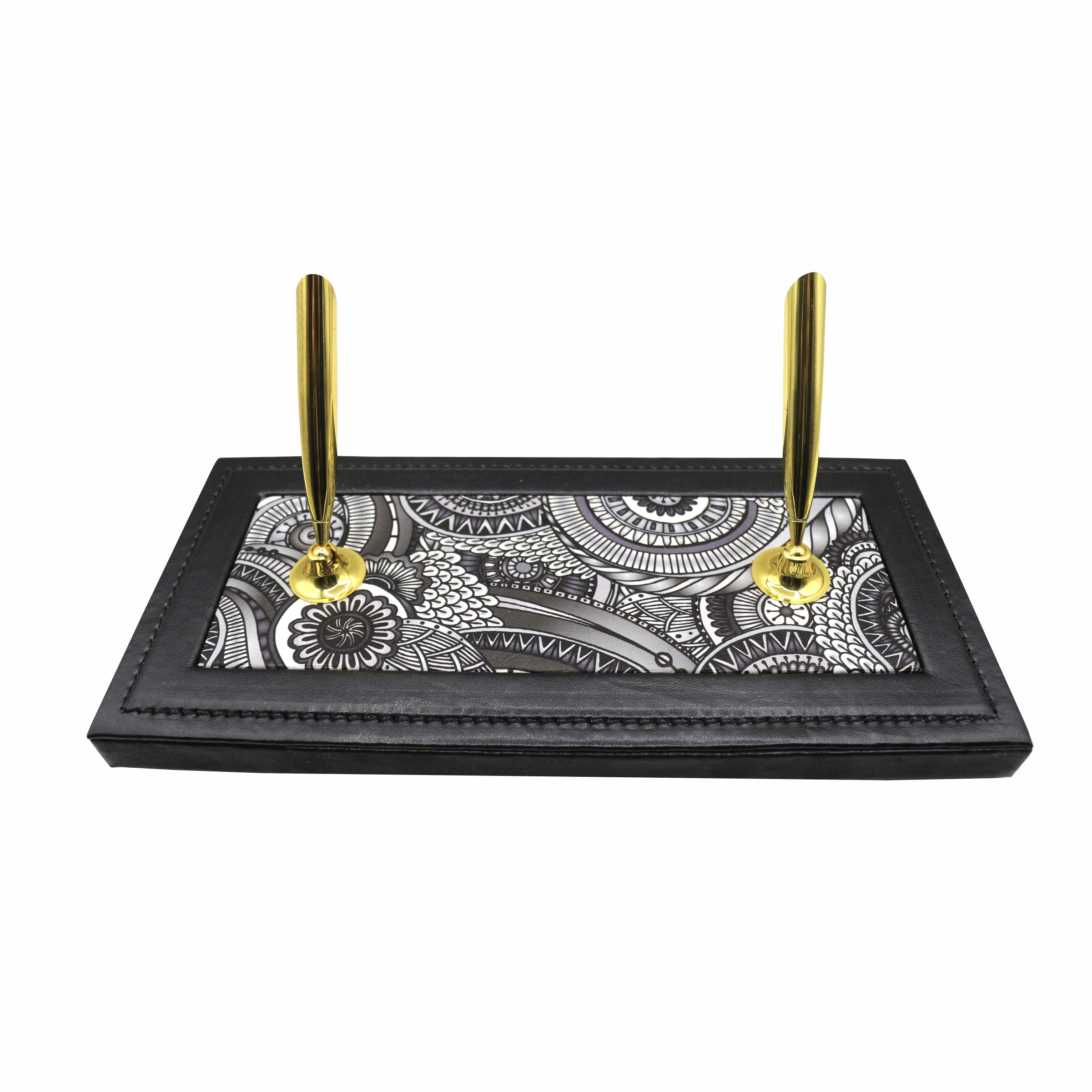 Sensa Luxury Executive Wooden Table Organizer 11pcs Set #245