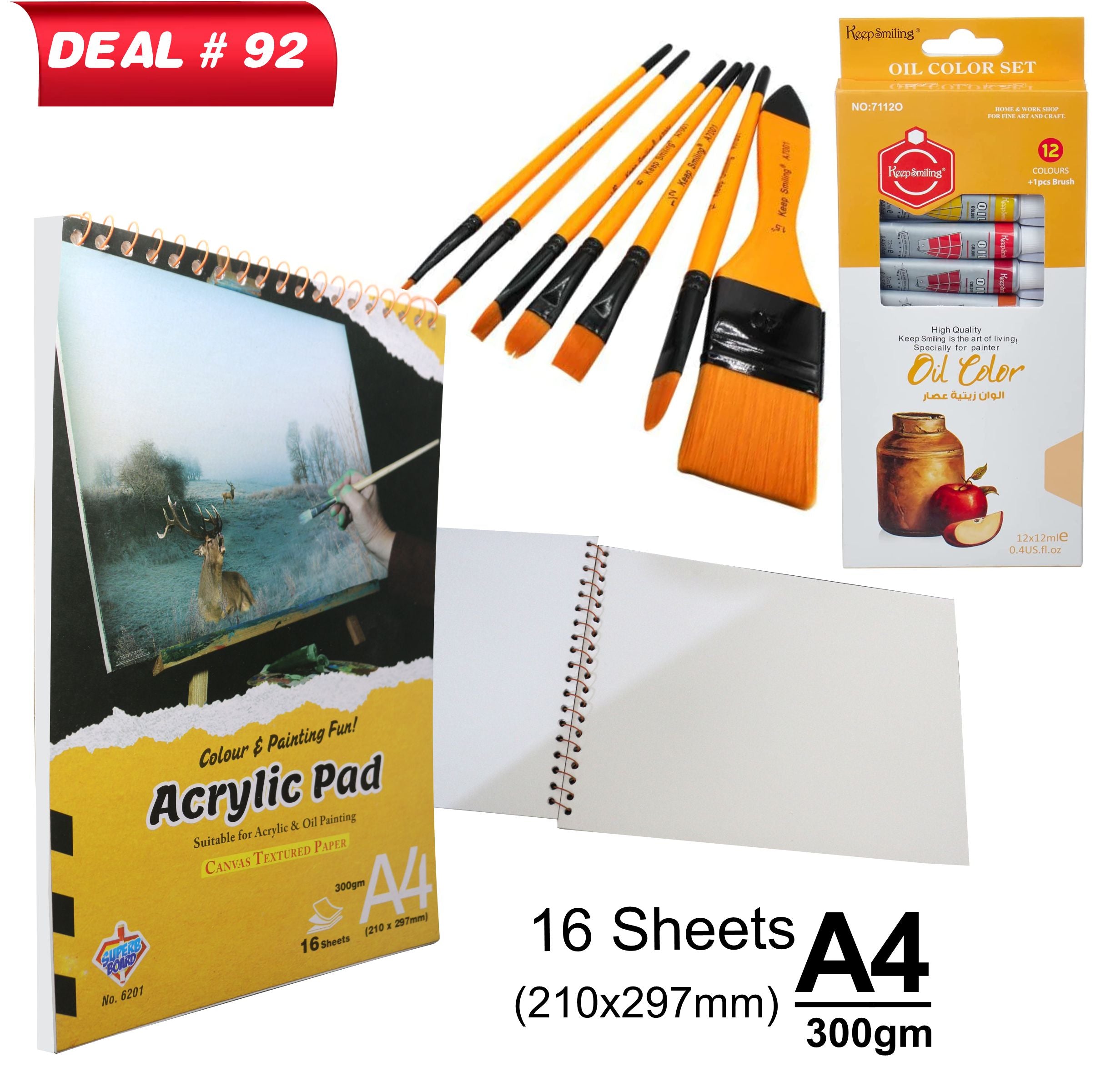 Oil Painting Deal For Artist's, Deal No.92