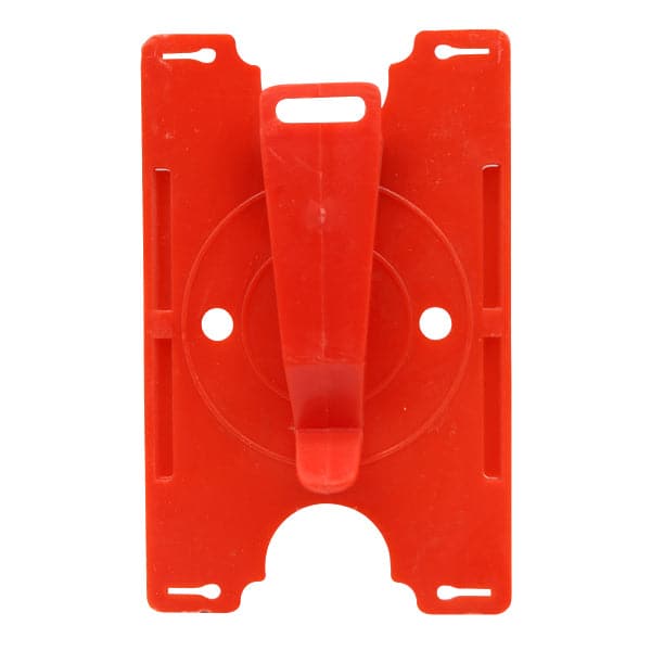 Rotatable Plastic ID Card Holder