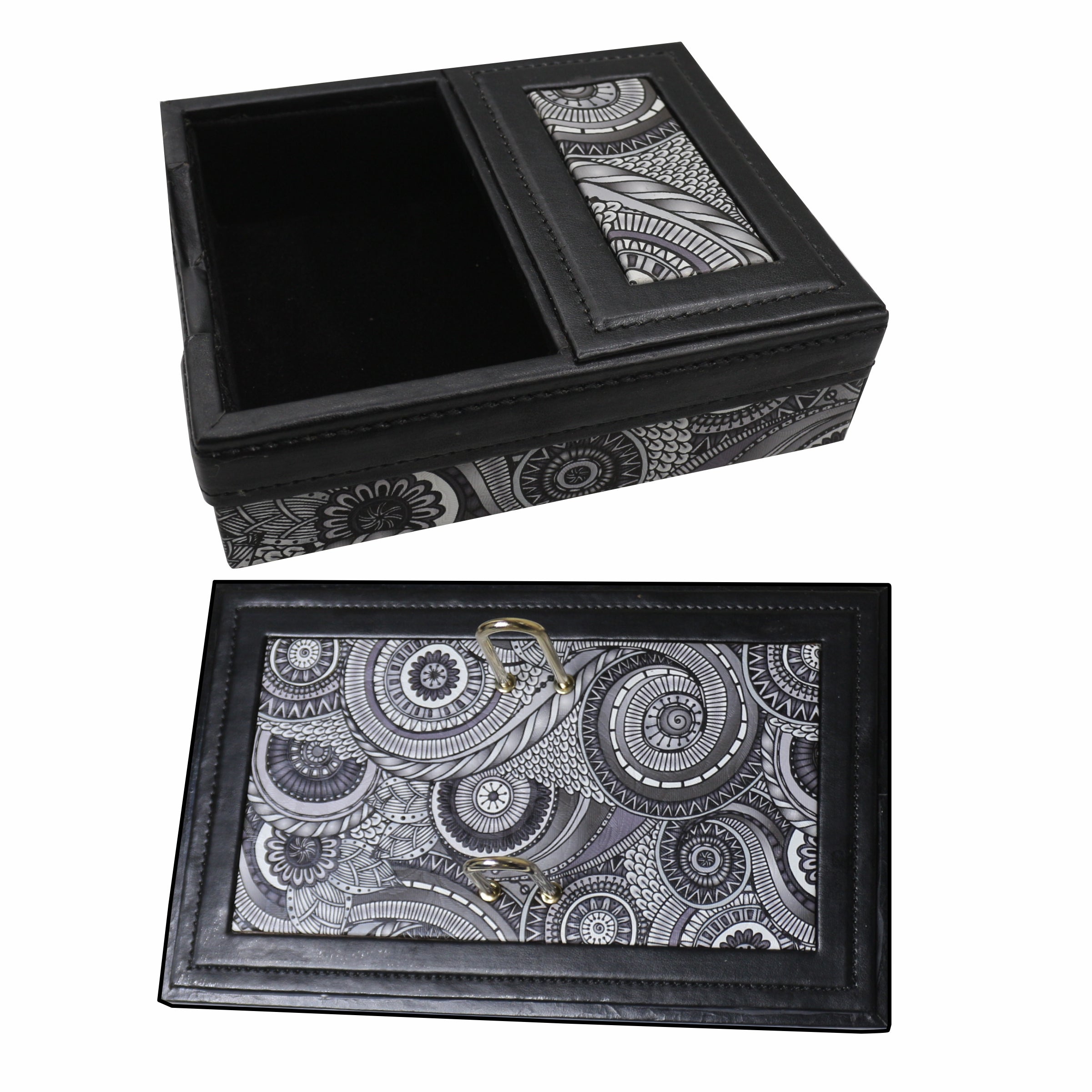 Sensa Luxury Executive Wooden Table Organizer 11pcs Set #245