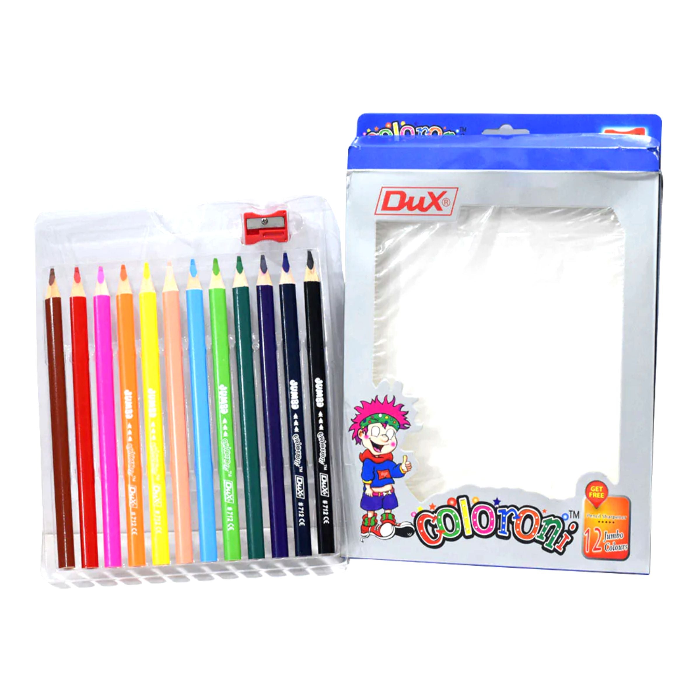 Dux Coloroni 12 Jumbo Color Pencil (712)