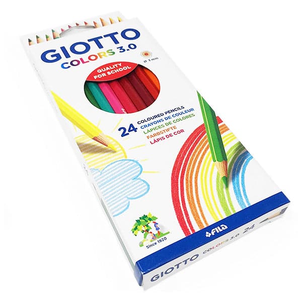 FILA Giotto color Pencils 3.0 set of 24 pcs