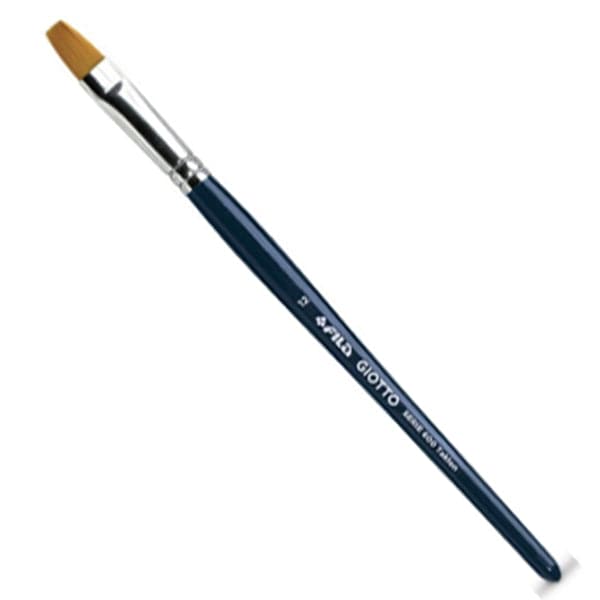 Giotto Taklon Synthetic Hair Flat Paint Brush 1pc
