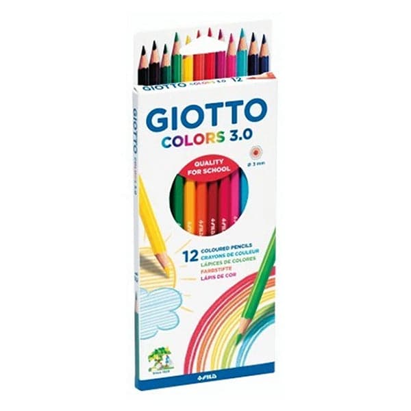 Giotto Watercolor Pencils 3.0 set of 12 pcs