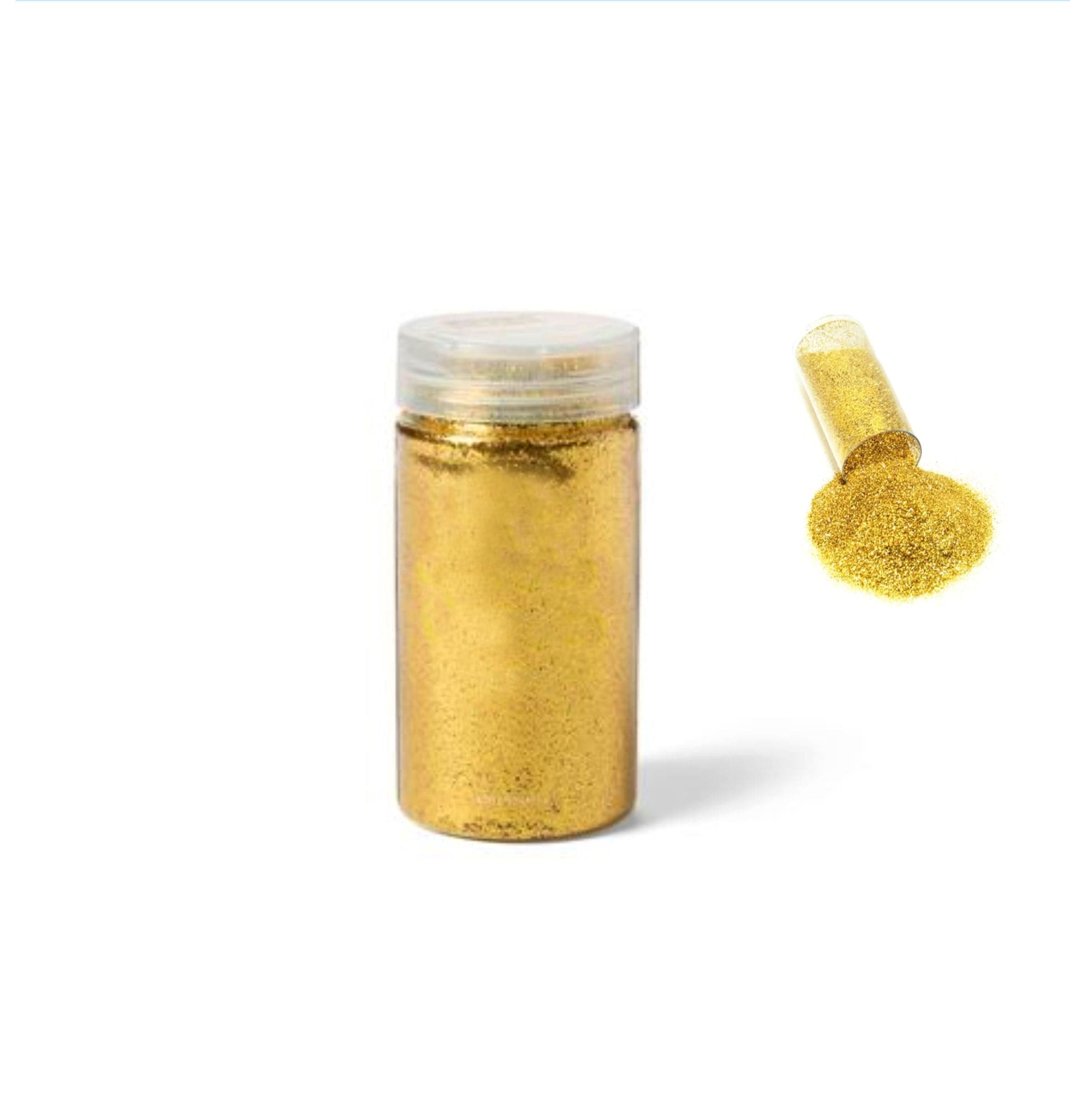 Glitter Bottle Golden 1pc