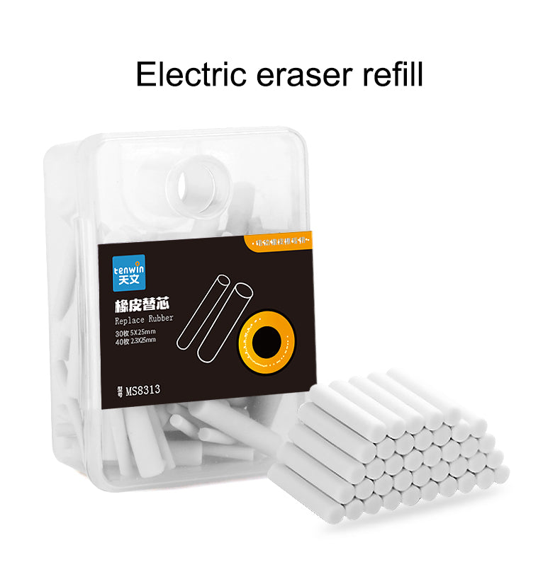 Keep Smiling Electric Eraser with 22 Refills