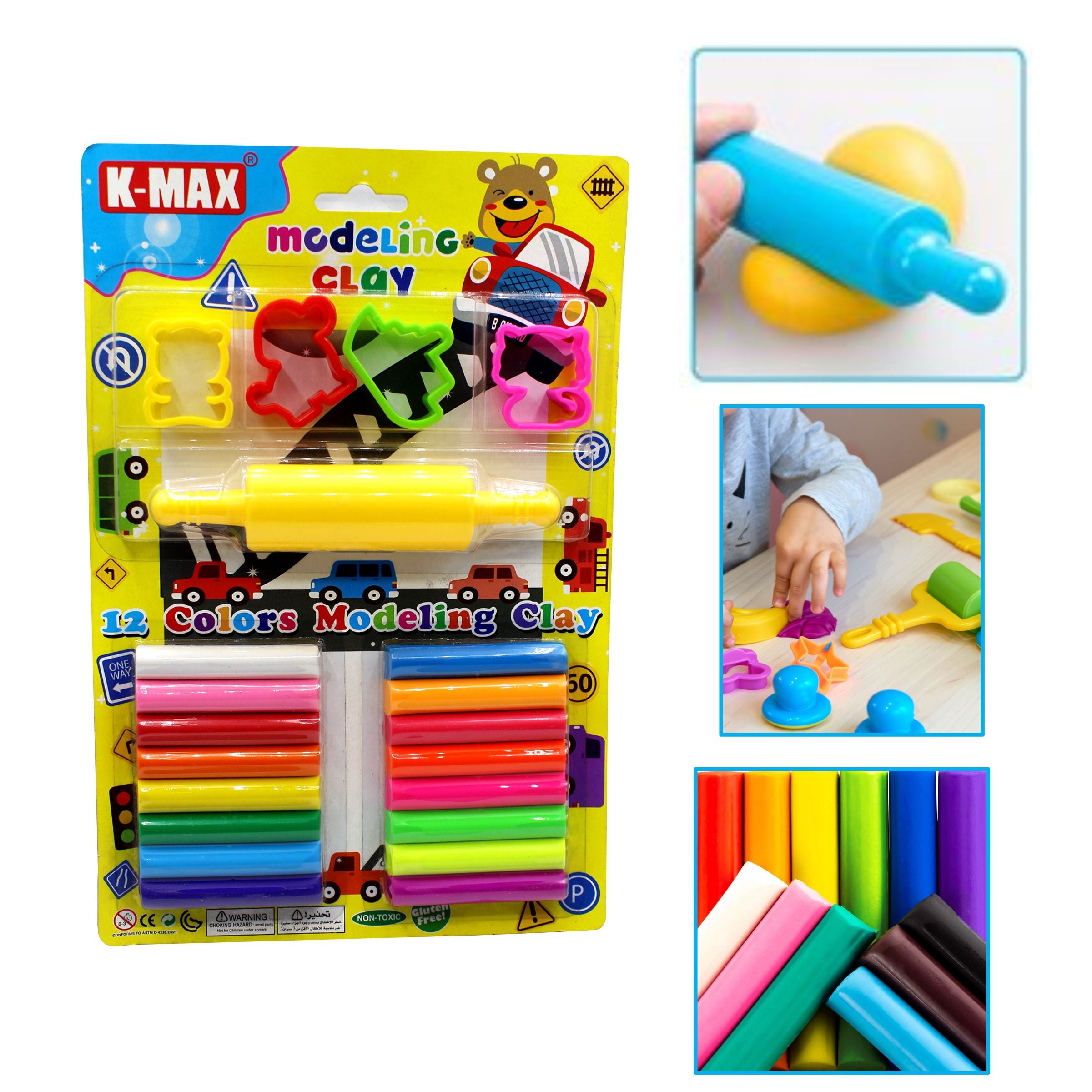 Shop Now Kids Art Modeling Clay Kit, Creativity - Main Image