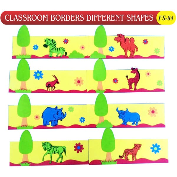 Class Room Borders Different Shapes Fs-84