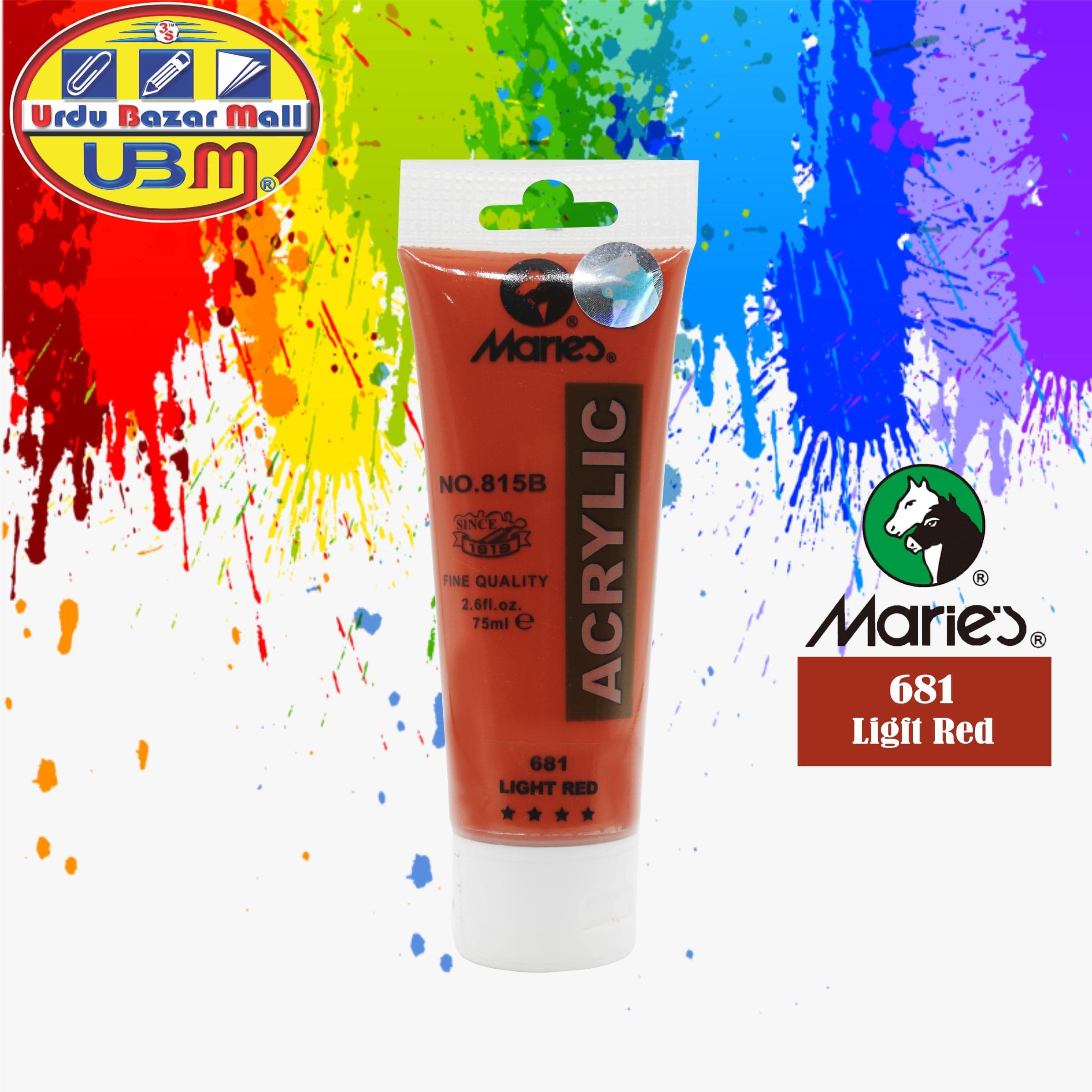 Maries Acrylic Paint Tube 75ml