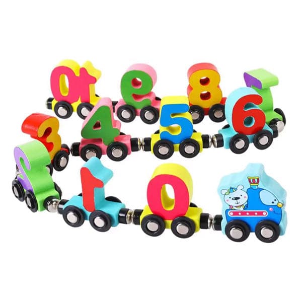 Magnetic Digital Train for Kids