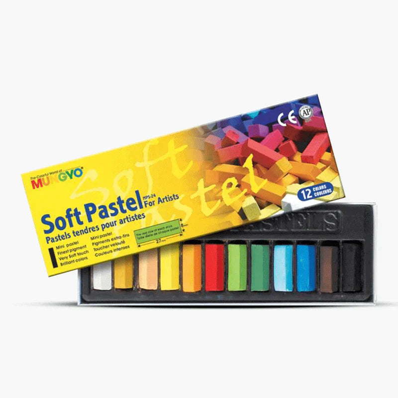 Mungyo Half Soft Pastels Set Of 12