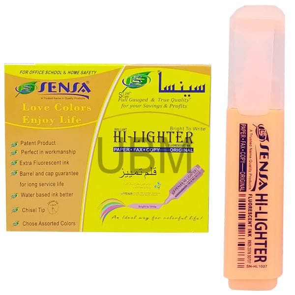 Sensa HighLighter Chisel Tip 1pc