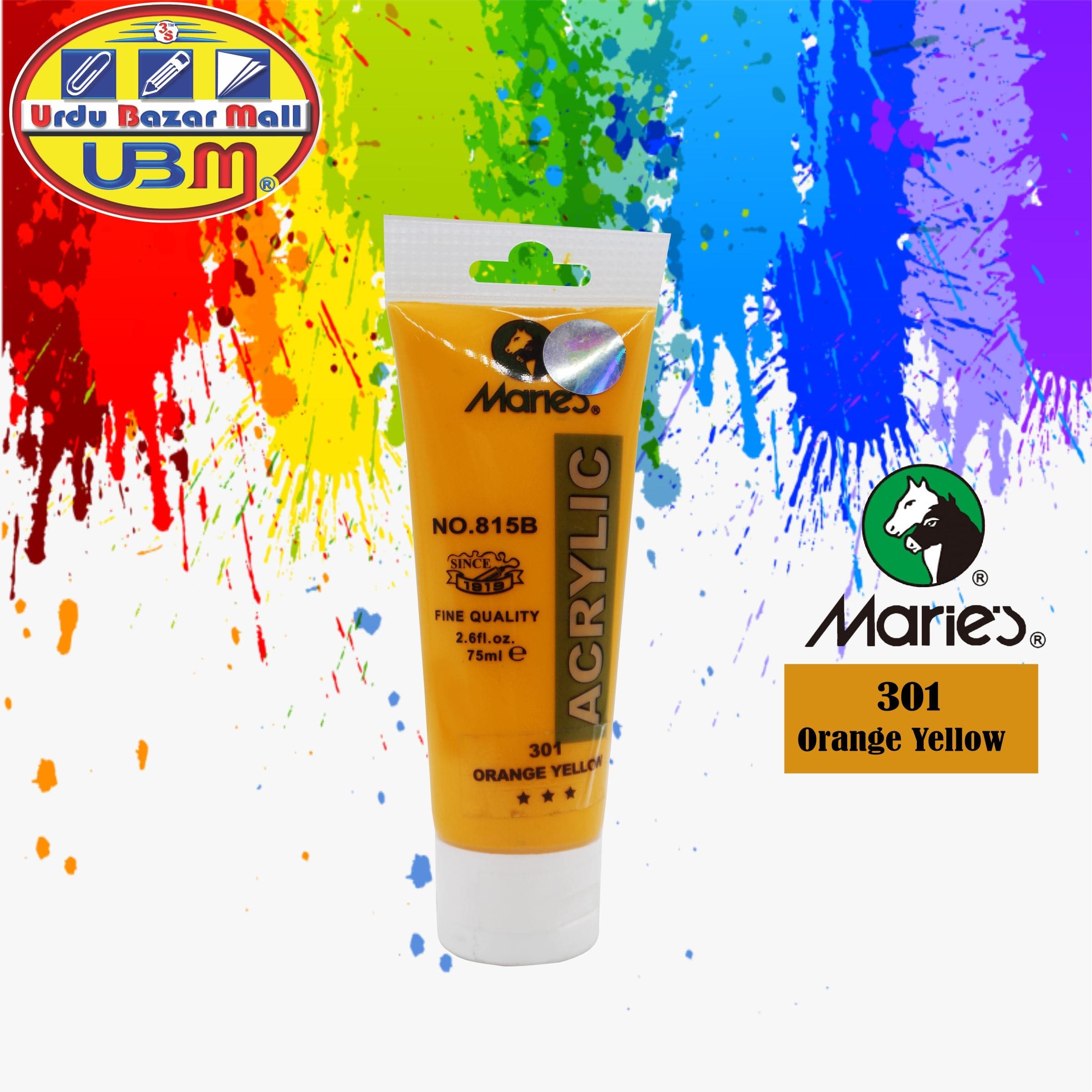 Maries Acrylic Paint Tube 75ml