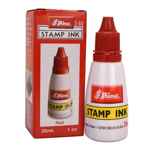 Shiny Non-Permanent Stamp Pad Ink 28ml – Stamp Refill Ink