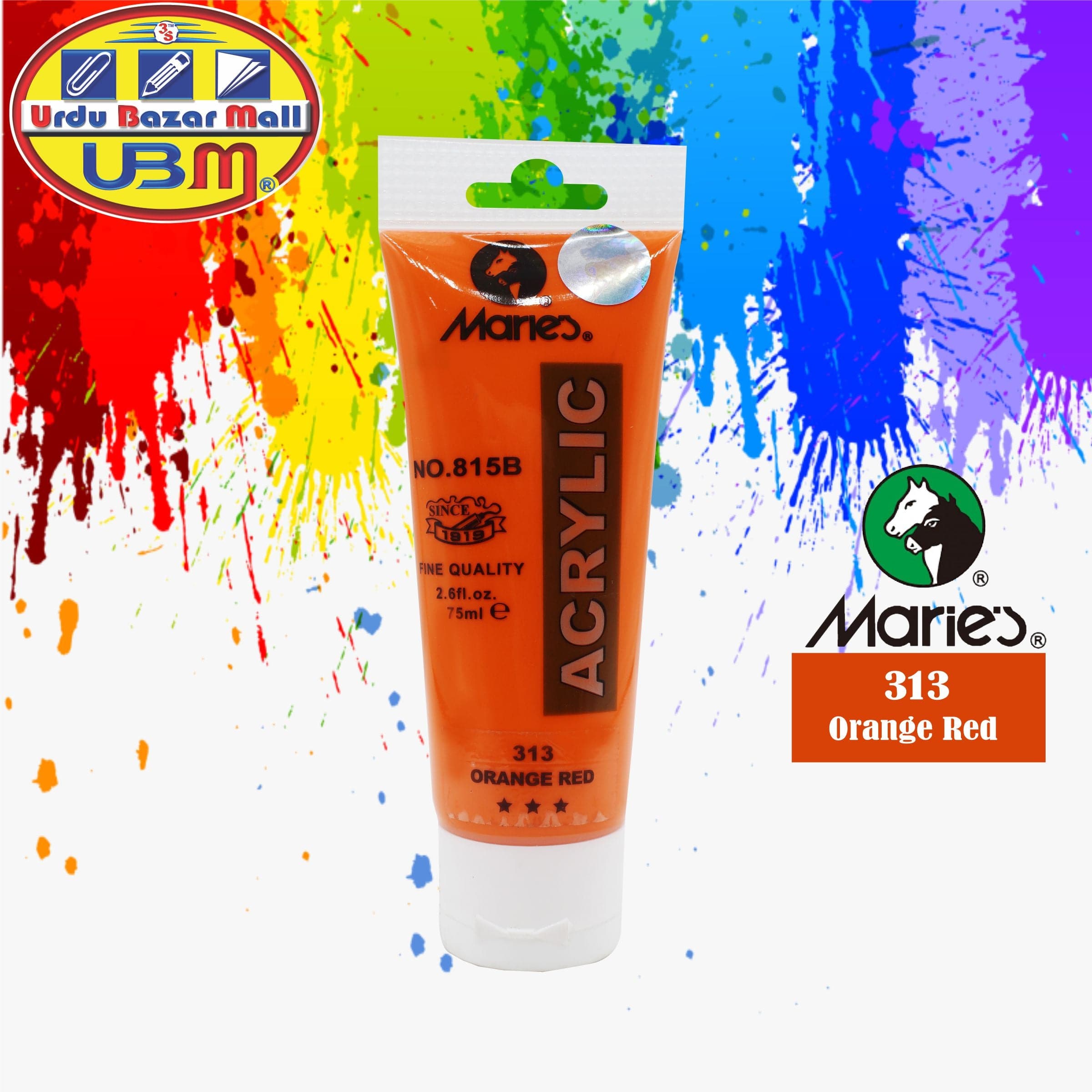 Maries Acrylic Paint Tube 75ml