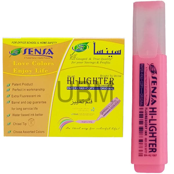 Sensa HighLighter Chisel Tip 1pc