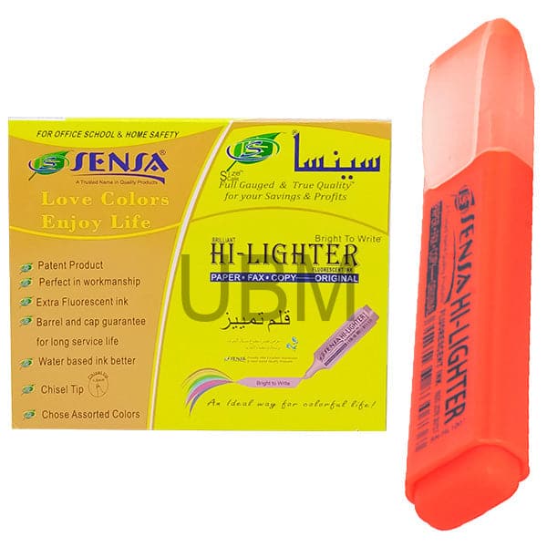 Sensa HighLighter Chisel Tip 1pc