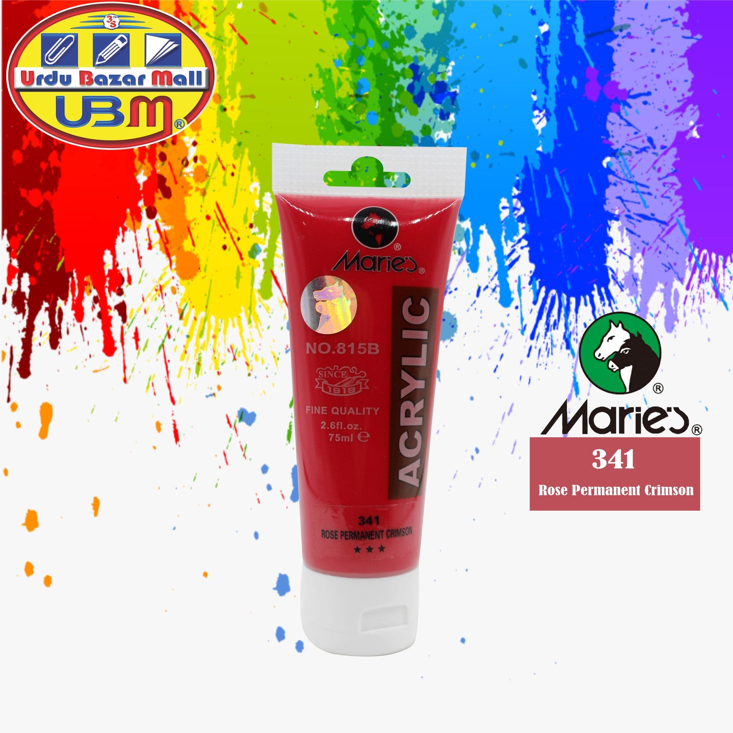 Maries Acrylic Paint Tube 75ml