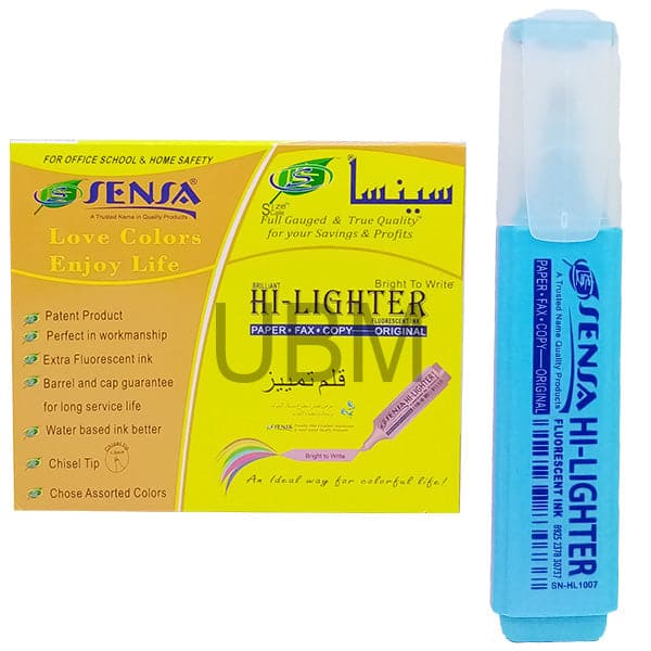 Sensa High Lighter # 1007 Blue (1Pcs)