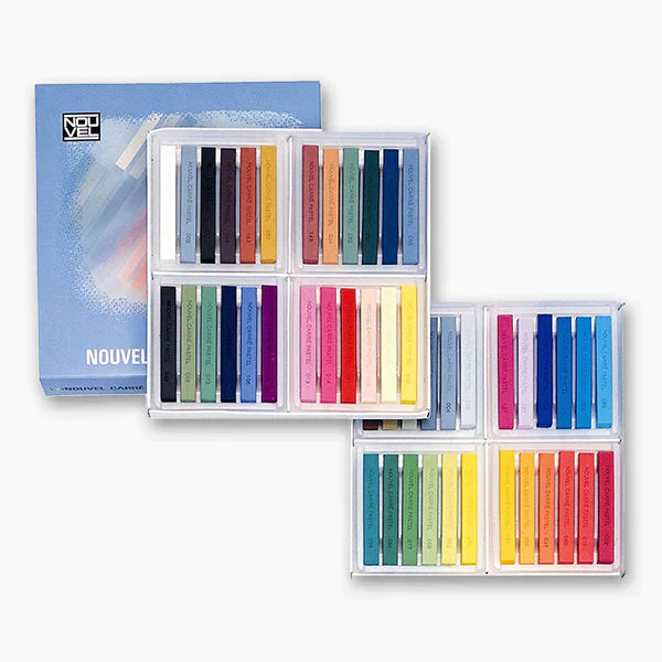 Sakura Nouvel Carre Pastels Colour Set Of 24 (This item is in stock. If you’d like to order, please contact us on WhatsApp. Orders are placed there, and payment must be made in advance)