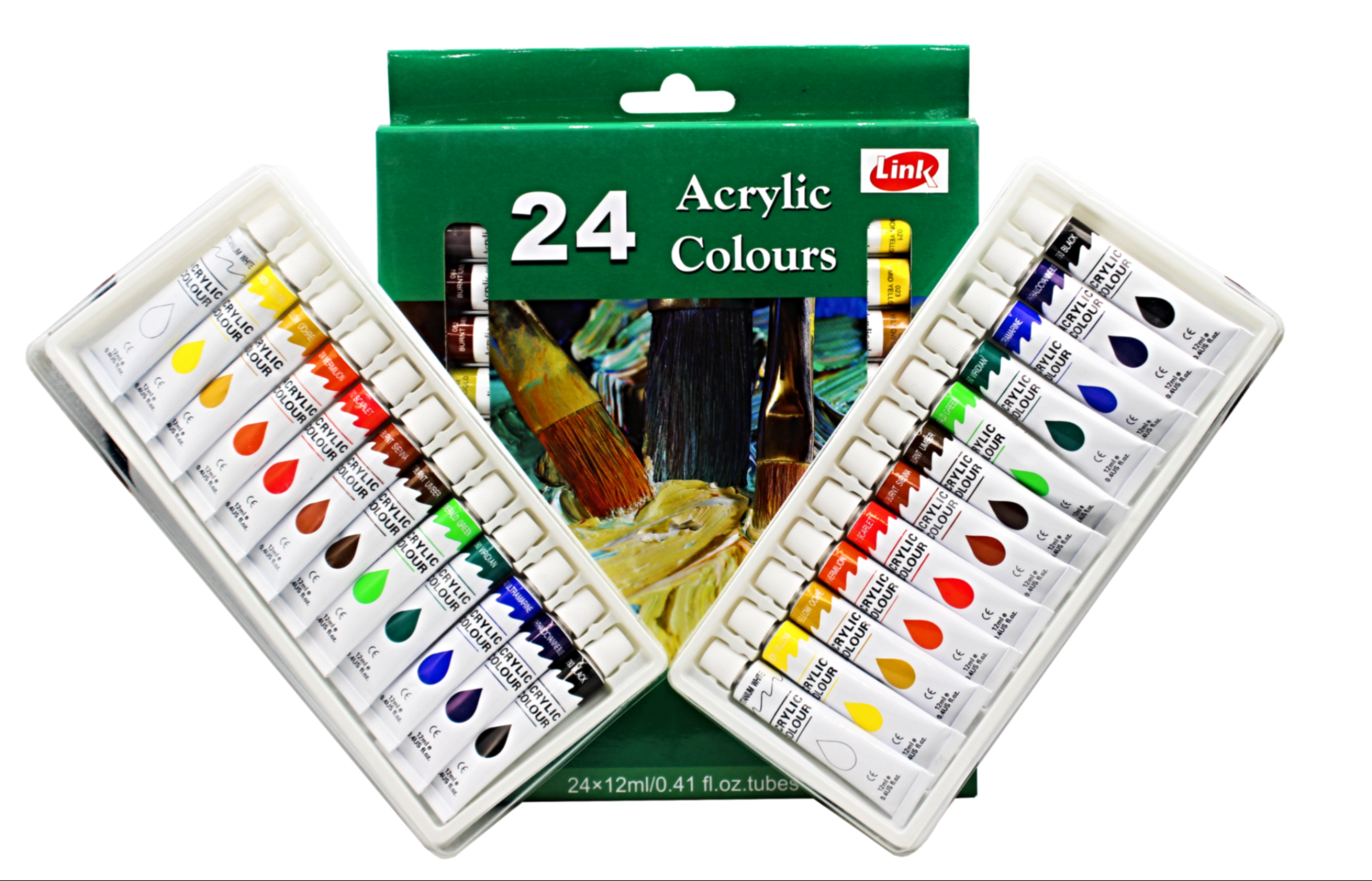 Link Daya Acrylic Colour 12ml (24 pcs)