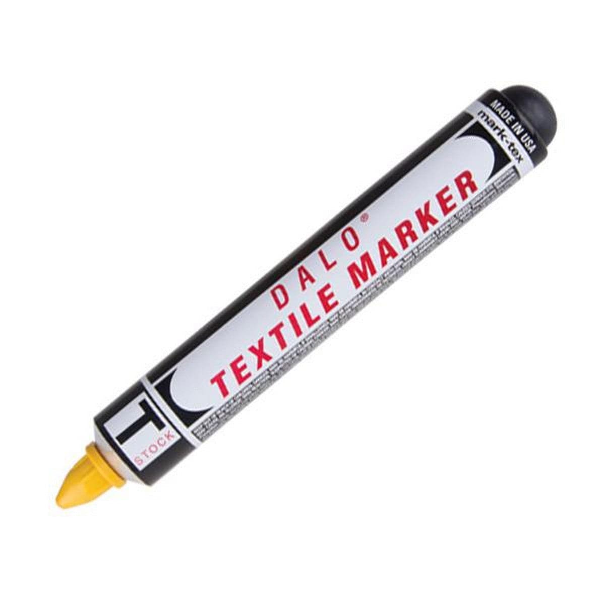 Textile Marker Fine Tip YELLOW - Dalo (1 pcs)