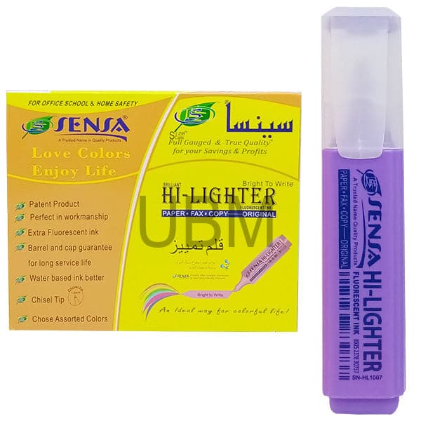 Sensa HighLighter Chisel Tip 1pc