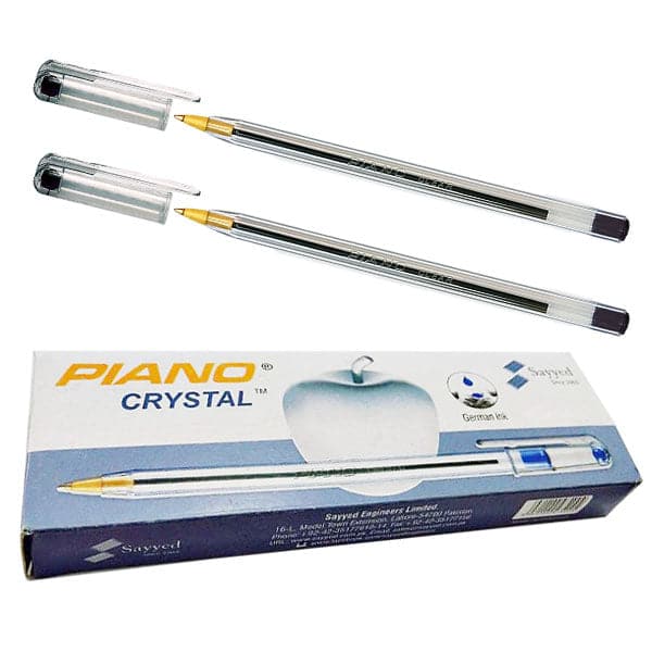 Piano Crystal Ballpoint Pen Pack of 10