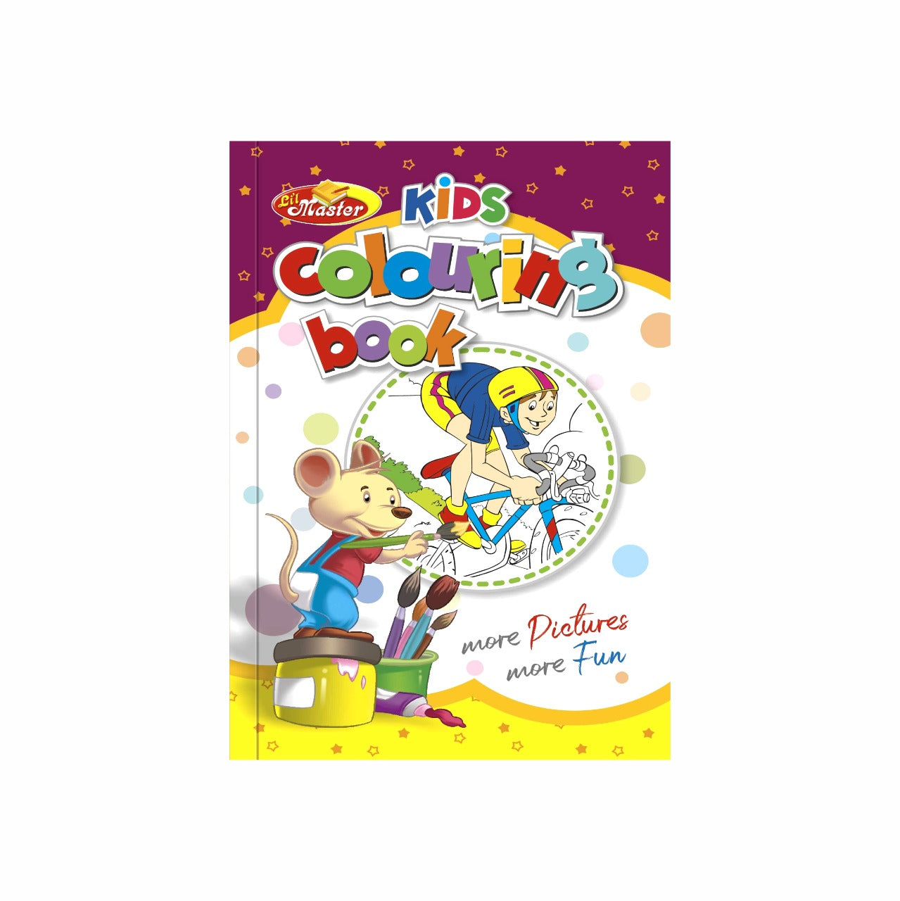 Little Master Kids Colouring Book (0052)