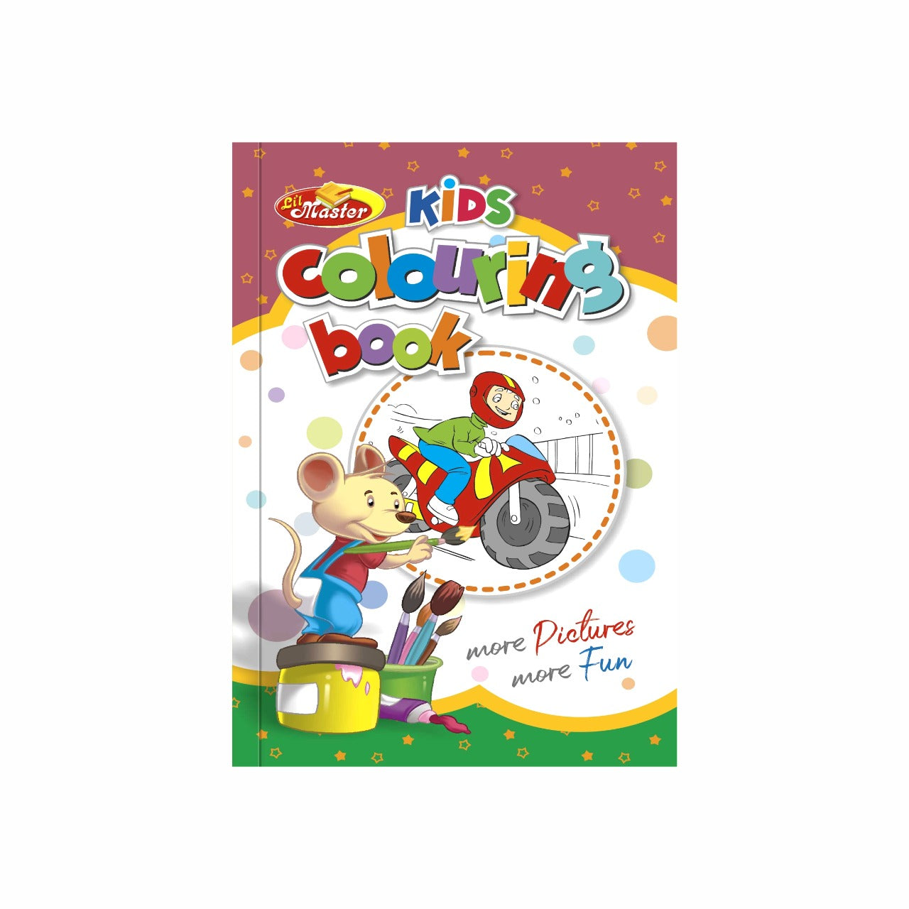 Little Master Kids Colouring Book (0052)