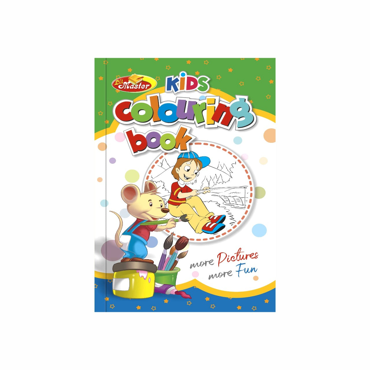 Little Master Kids Colouring Book (0052)