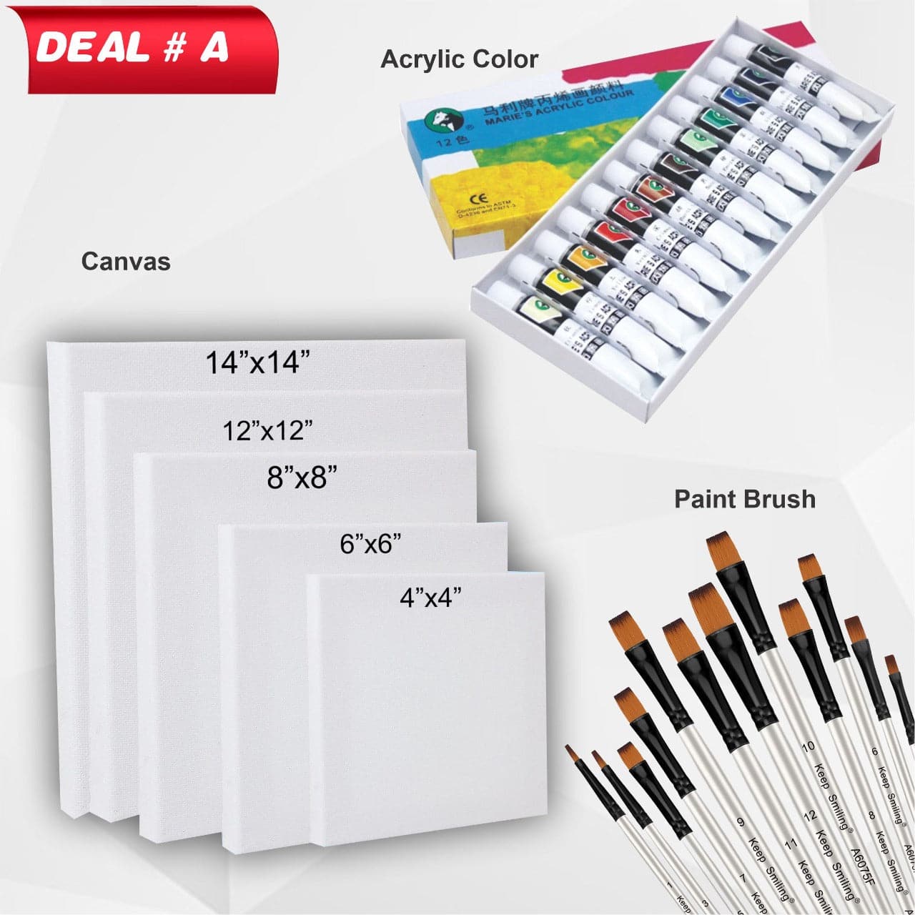 Fine Arts Acrylic Deal A