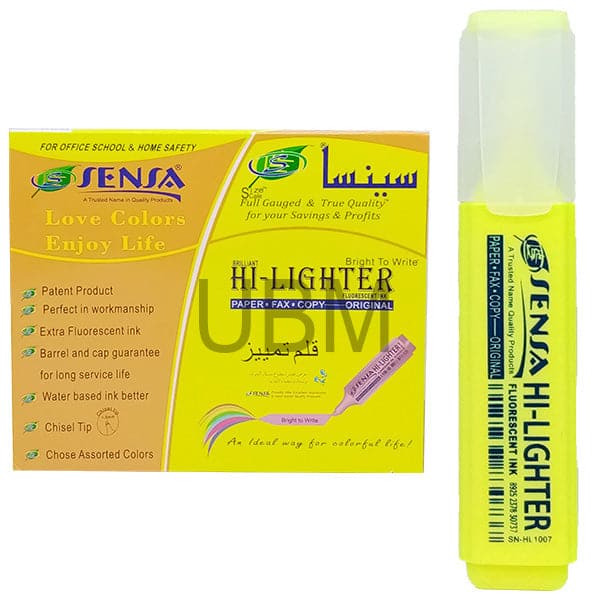 Sensa HighLighter Chisel Tip 1pc