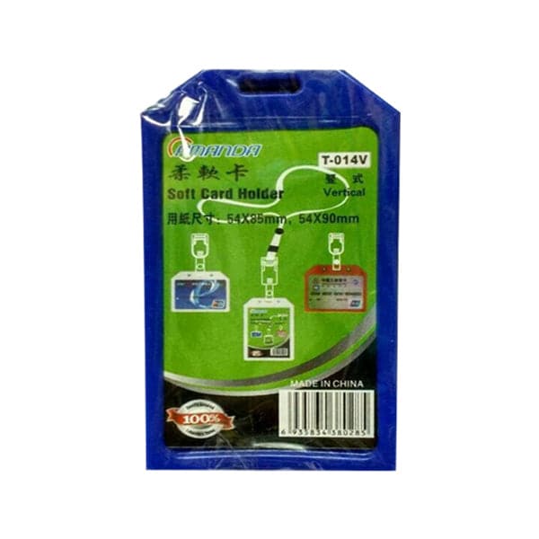 Card Cover Soft A/1 Blue