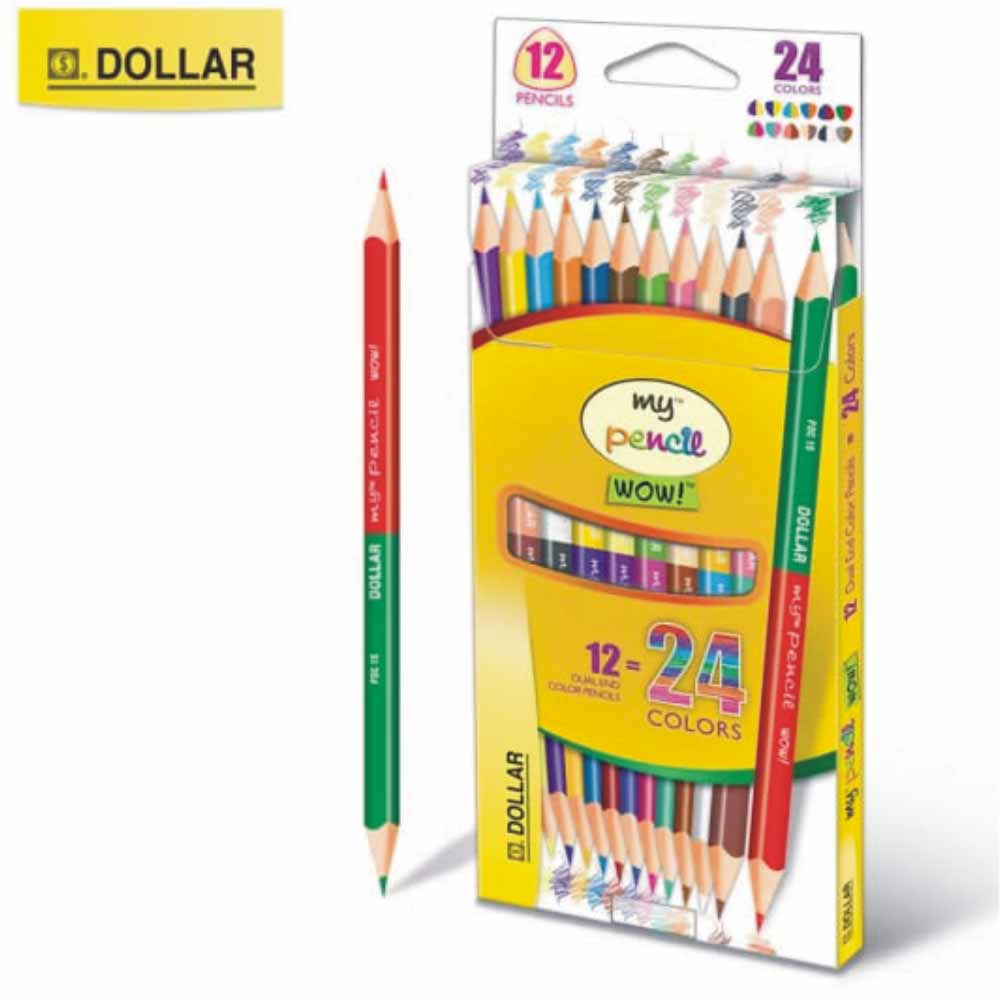 Dollar My Color Pencil Dual Side Color