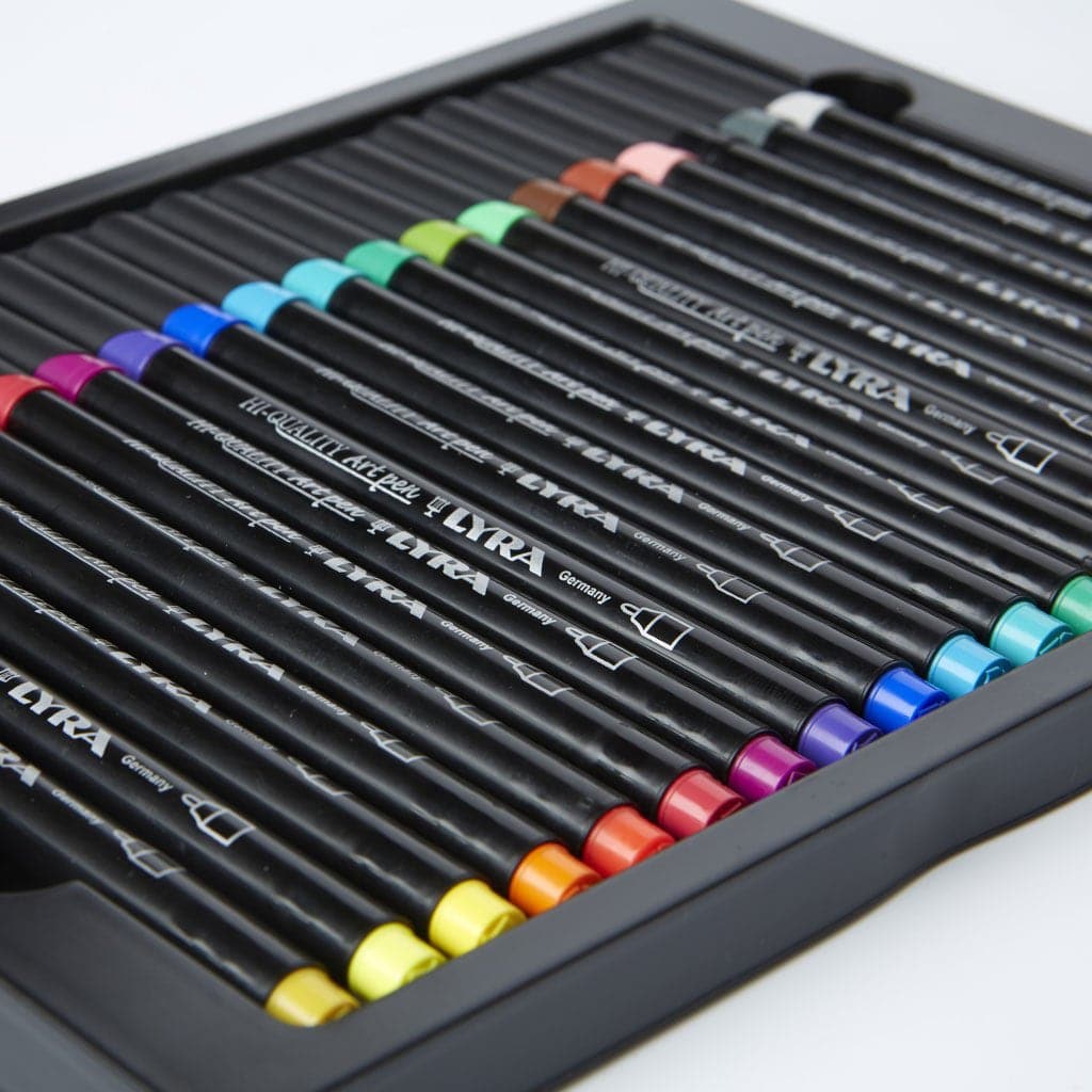 Lyra hi quality art pen tin box of 40