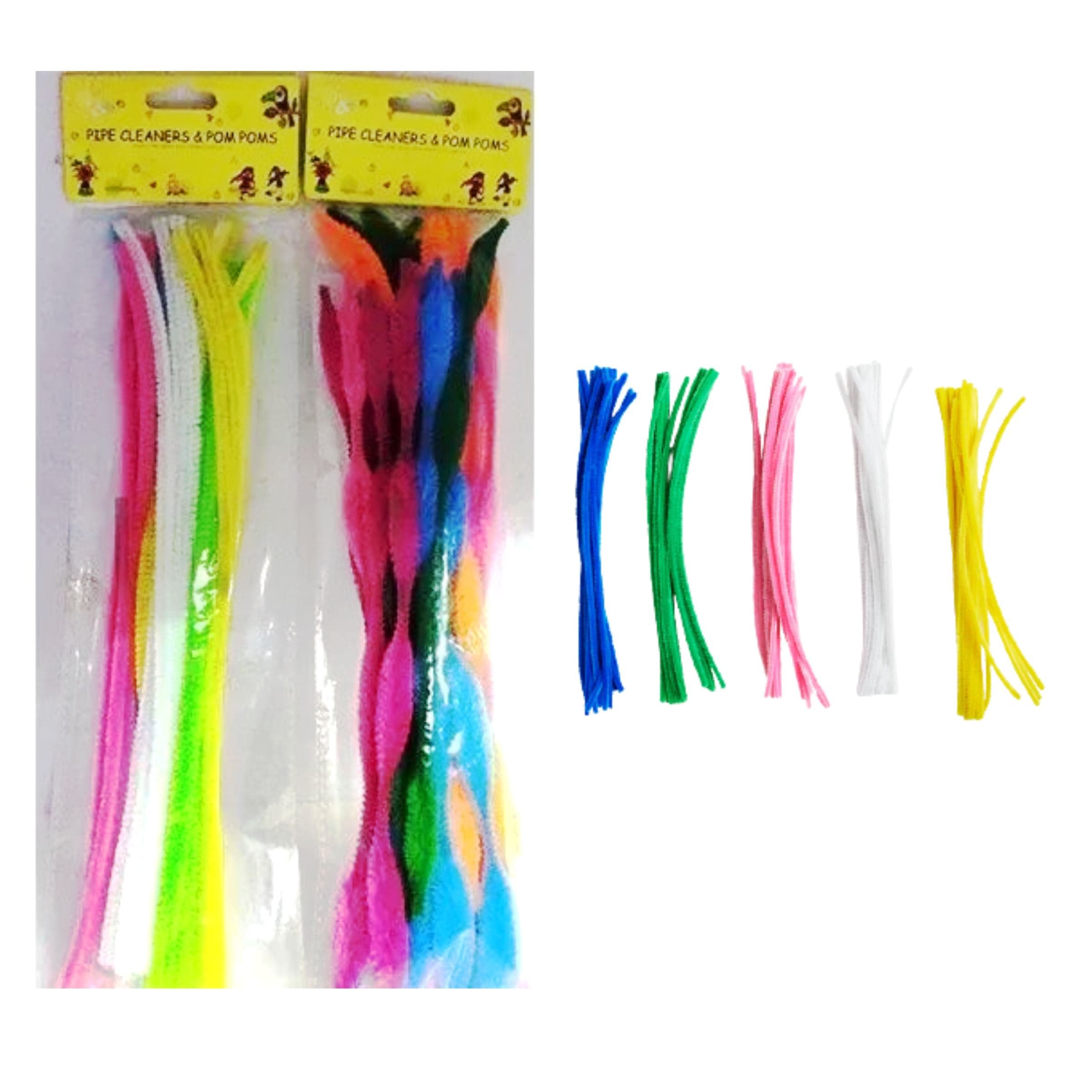 Pipe Cleaners Pom Poms