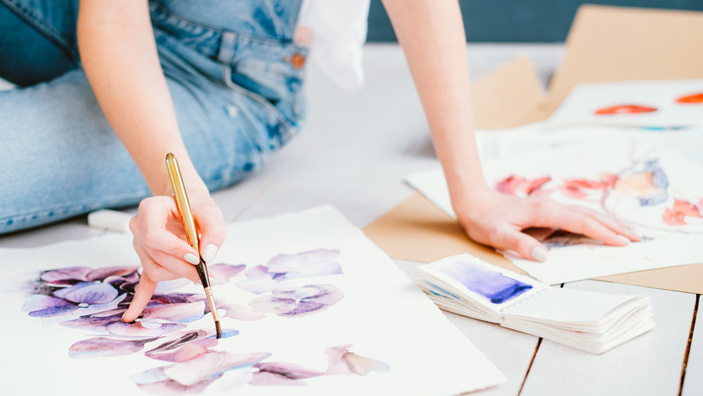 Five Basic Watercolour Painting Methods For Beginners