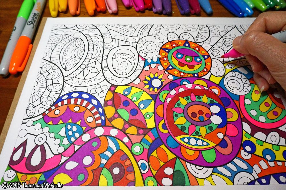 How do coloring enhance your coloring book experience?