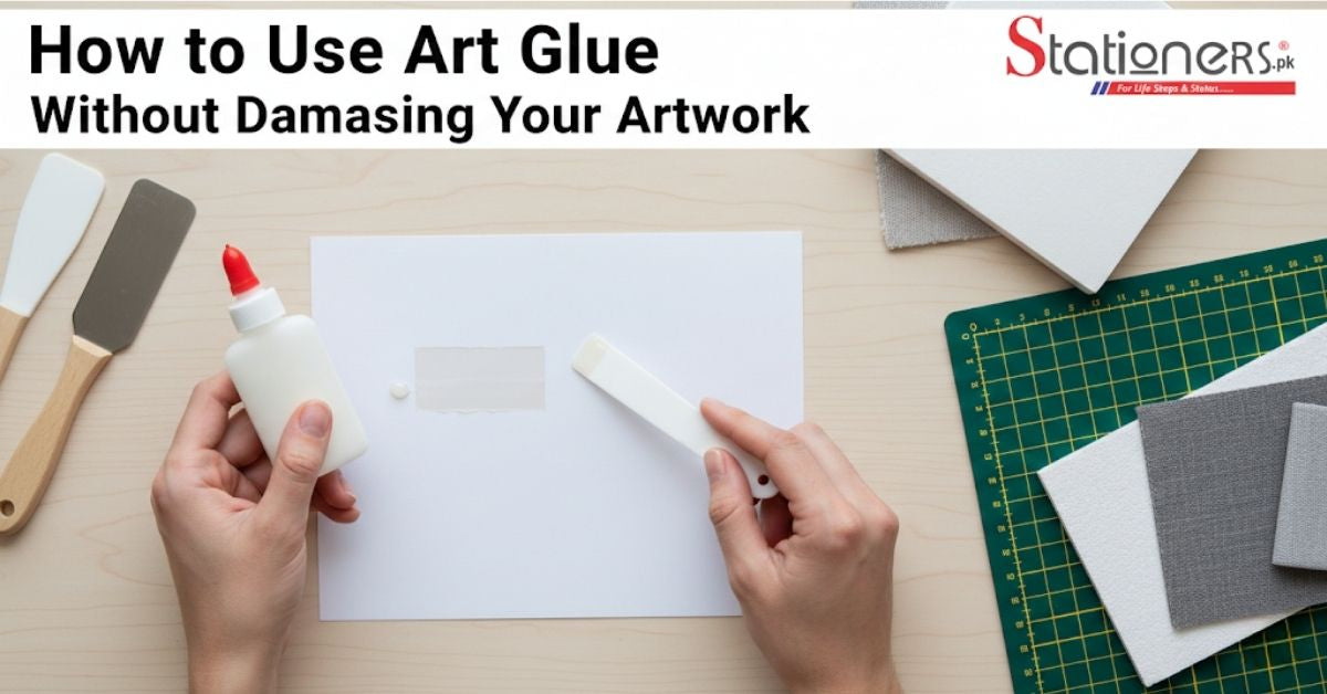 How to Use Art Glue Without Damaging Your Artwork