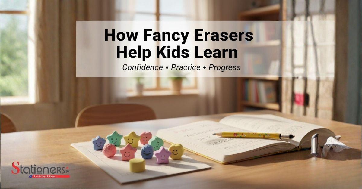 How Fancy Erasers Encourage Kids to Practice Writing