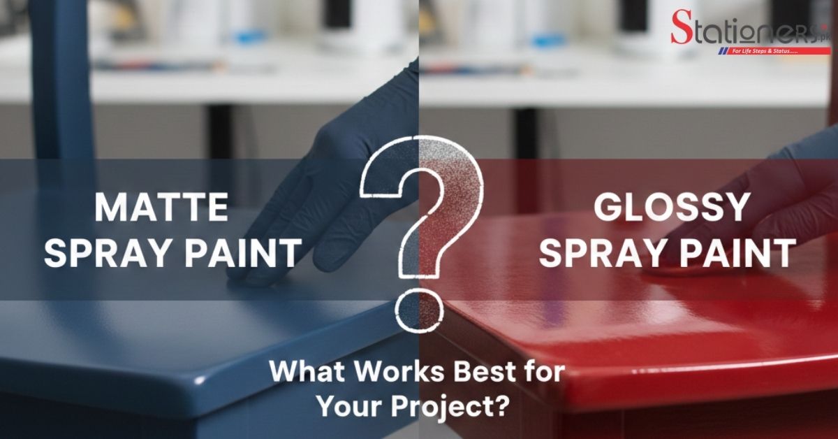 Matte vs Glossy Spray Paint: What Works Best for Your Project?